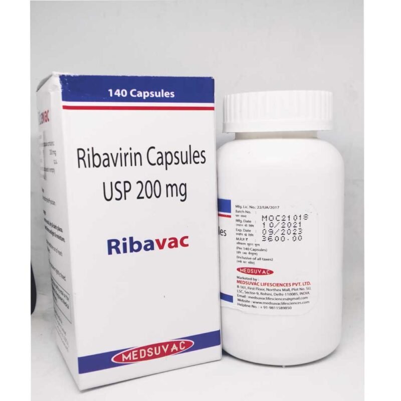 Ribavac 200mg Capsule